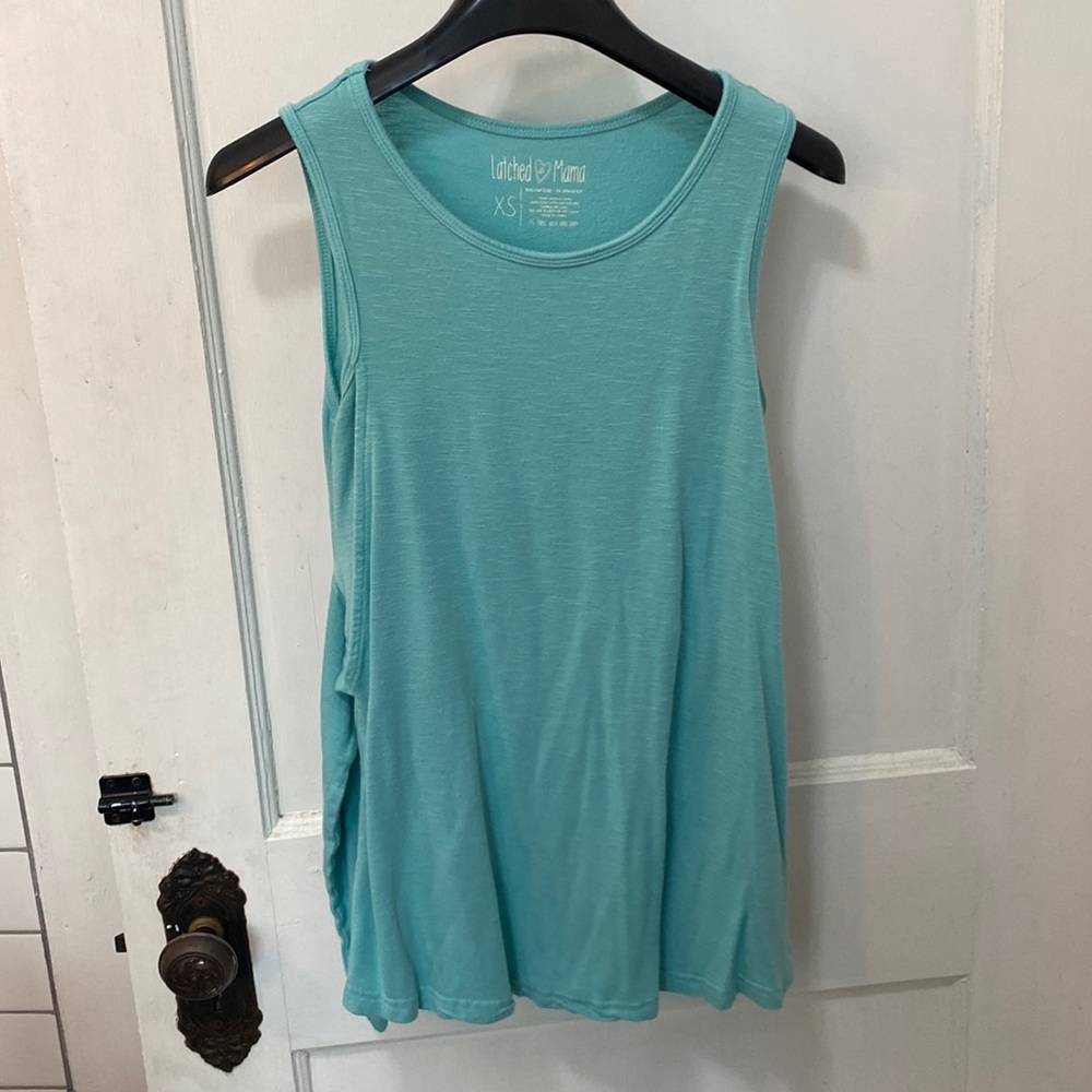 Latched Mama nursing tank